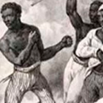 Escravos jogam capoeira, em ilustração do século XIX feita por Laurent Deroy / Foto: Fundação Biblioteca Nacional