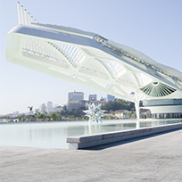 A arquitetura de Santiago Calatrava: nova cara para o Píer Mauá / Foto: Byron Prujansky