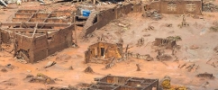 Distrito de Bento Ribeiro, em Mariana, destruído pelo rompimento de barragens de mineração / Foto: Domínio Público